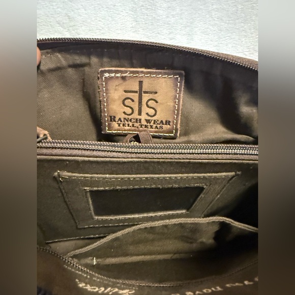 STS Ranchwear Bag Gray & Brown - Picture 4 of 6